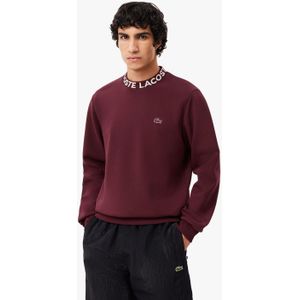 Lacoste - SH7473 - Sweatshirt - Roodbruin - Biologisch Katoen