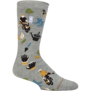 Heat Holders Lite - Heren Hobby Sokken - 2 Paar Gevoerde Thermische Sokken - Tuinieren