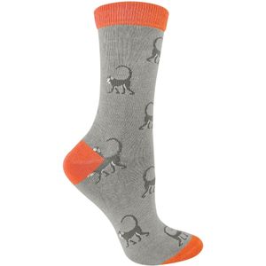 1 Verpakking Dames Novelty Dierenpatroon Bamboosokken