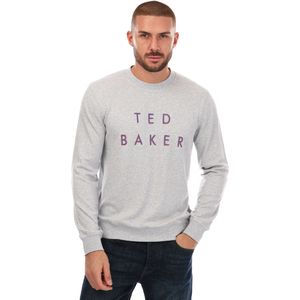Ted Baker - Sonics - Sweatshirt - Grijs - Normale Pasvorm
