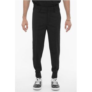 Slim Fit JACK Piping Broek in Zwart