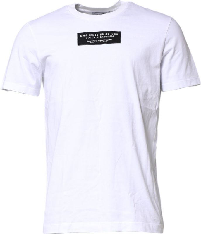 Dolce & Gabbana - T-shirt - Wit - DG Logo