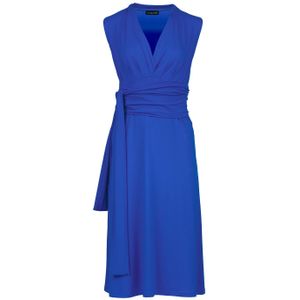 Mouwloze Empire Line - Jurk - Blue Royal - A-lijn