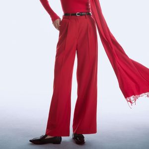 Broek - Plooien - Recht - 110 cm