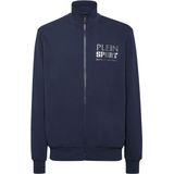 Plein Sport - Jogging Jacket Tiger - Donkerblauw - Fleece - Heren