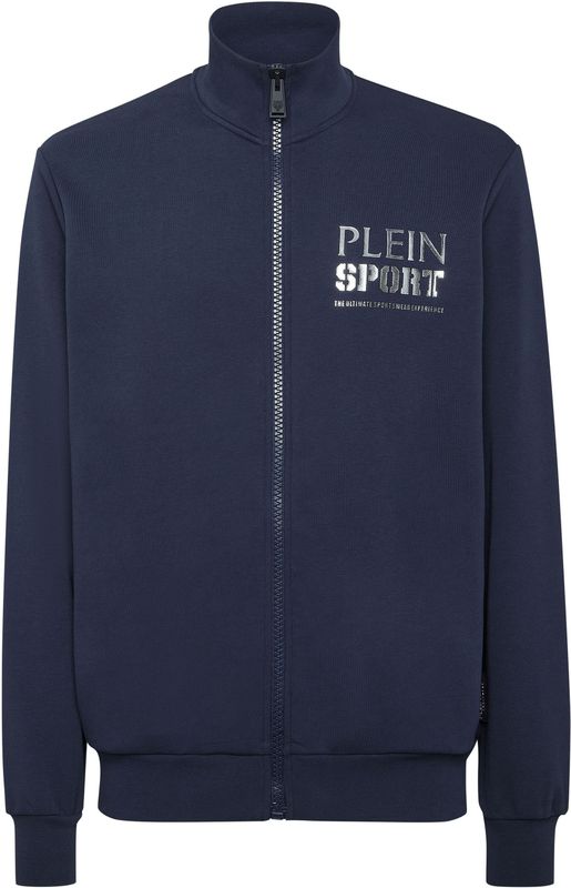 Plein Sport - Jogging Jacket Tiger - Donkerblauw - Fleece - Heren