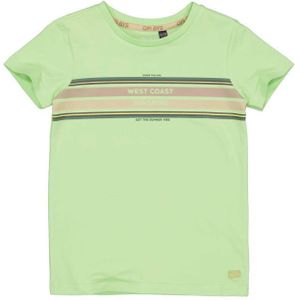 Quapi T-shirt Mintgroen - Maat 7-8J / 122-128cm