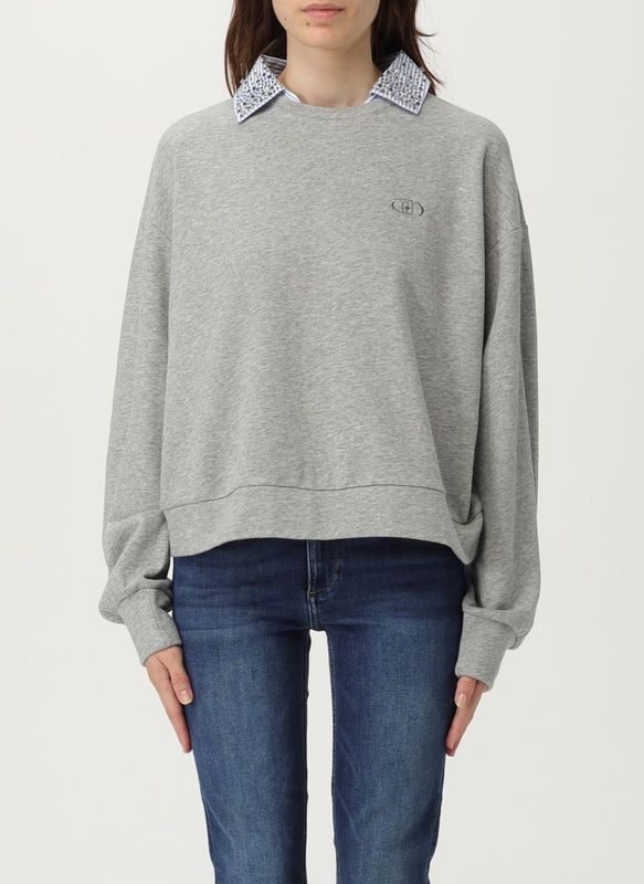 Casual - Long Sleeve Sweatshirt - Grijs