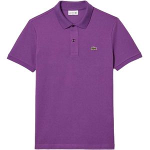 Lacoste Heren Piqué Slim Poloshirt (Paars)