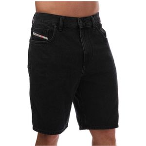 Diesel D-STRUKT Denim Shorts voor heren in zwart