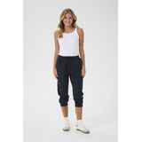 Kaffe - Broek 'Anne' - Marine - 7/8 Lengte - Tapered