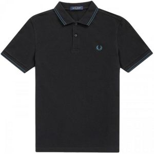 Fred Perry Twin Tipped M3600 L55 zwart poloshirt