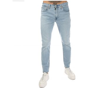 Levi's 512 Squeezy Lichte Jeans Met Taps Toelopende Pijpen En Slanke Pasvorm - Lichtblauw - Heren - Maat 33 Normaal