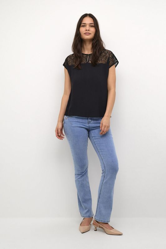 Cream - Crlivi Blouse Bluser 10613258 - Blouse - Zwart