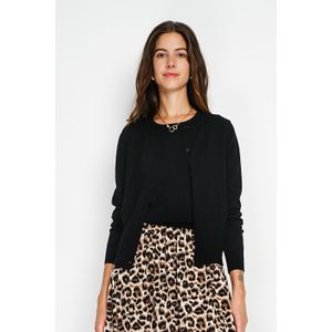 GB - William de Faye - Set met ronde hals en lange mouwen - ZWART