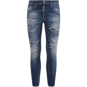Dsquared2 Skater Jean Distressed Faded Ripped Jeans - Maat 32/32