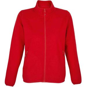 SOLS Dames/Dames Factor Microfleece Recycled Fleece Jacket (Rood)