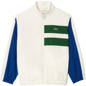 Lacoste Trainingsjas met rits voor kinderen/kids (Crème)