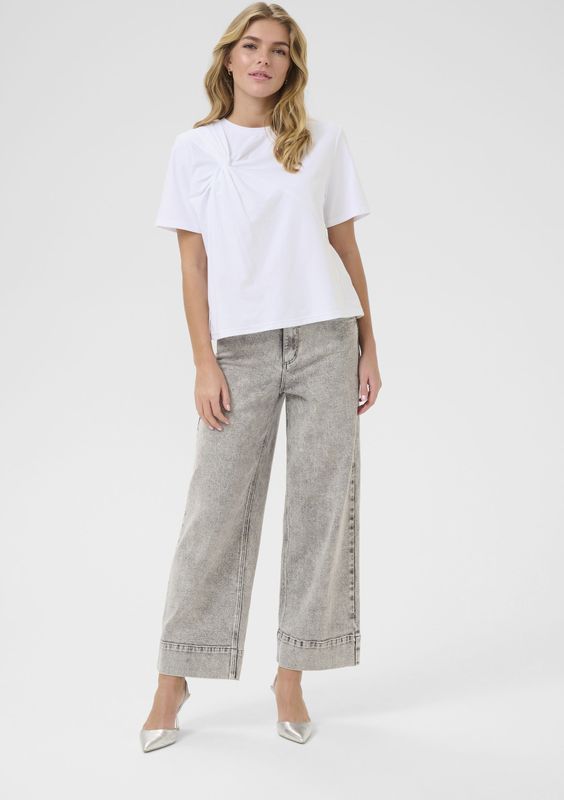 Kaffe - Shirt Eloise - Wit - T-shirt