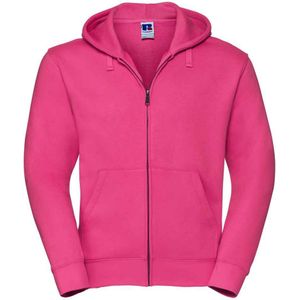 Russell Heren Authentiek Sweatshirt met capuchon (Fuchsia)