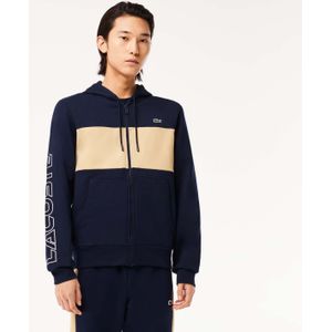 Lacoste - Zip-Up Colourblock Hoodie - Navy - Classic Fit