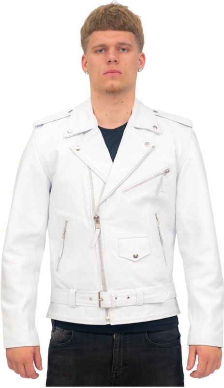 Brando - Venetië - Leren Jack - Zwart