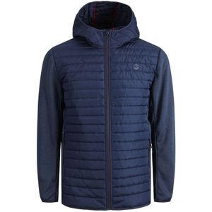 Jack & Jones Jas Zomer Multi Gewatteerd Blauw