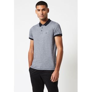 French Connection Mannen Feder gestreept polo shirt met korte mouwen