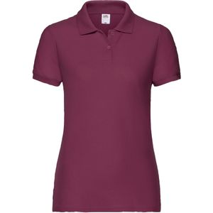 Fruit of the Loom Dames/Dames Lady Fit 65/35 Poloshirt (Bourgondië)