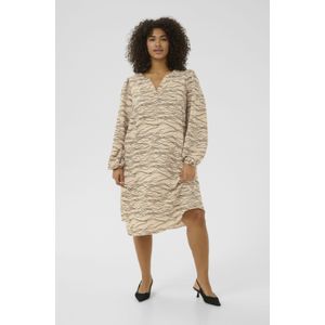 Jurk Regular fit beige
