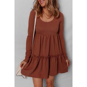 Rokrand Lange Mouw Jurk