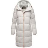 Marikoo lange dames gewatteerde winterjas met capuchon – Nomadiaa