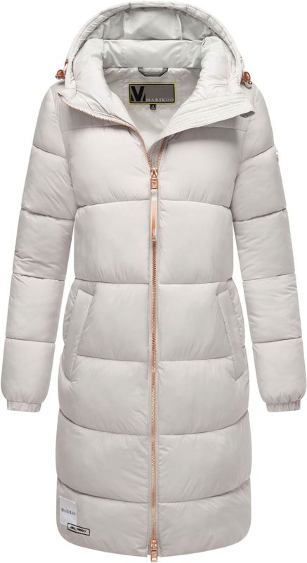 MARIKOO Wintermantel  lichtgrijs