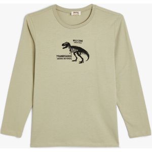 Koton T-SHIRT LANGE MOUW Ronde kraag Lange mouw T-shirt