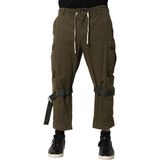Cargo broek met gespenbanden