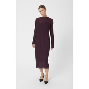 Jurk SLLaisa Jurk A-shape wine