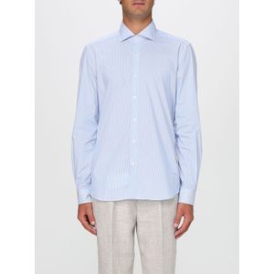 Fay, Heren, Overhemden, Blauw, Maat: 3XL