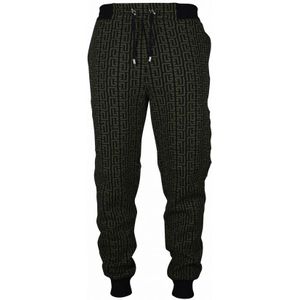 Balmain - Joggingbroek - Kaki - Balmain Monogram