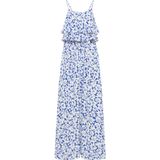 faina bloemenprint maxi jurk tylin