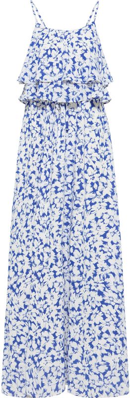 faina bloemenprint maxi jurk tylin