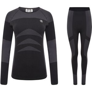 Dare 2B Dames/dames in de zone Basislaagset (Zwart/Zwart)