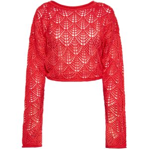 Mymo - Jumper - Rood - Gebreide Trui