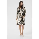 Jurk CUashley Feminine grey white