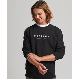 Superdry Los Surplus sweatshirt met grafische print en ronde hals