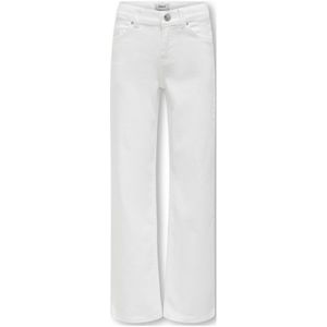 KIDS ONLY GIRL Wide Leg Jeans KOGJUICY White - Maat 14-15J / 164-170cm
