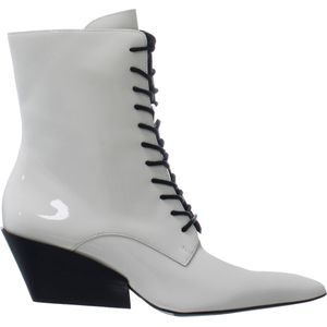 Calvin Klein - Faith - Veterschoenen - Wit - Lakleer