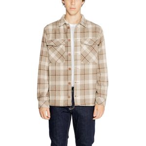 Geweven Flanellen Overhemd Ruitpatroon Model