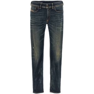 Diesel - 1979 Sleenker - Donkere Denimblauwe Jeans - Skinny Fit