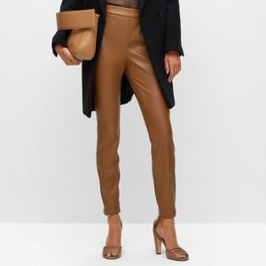 BOSS - C_Taslimah - Skinny-Fit Broek - Rust