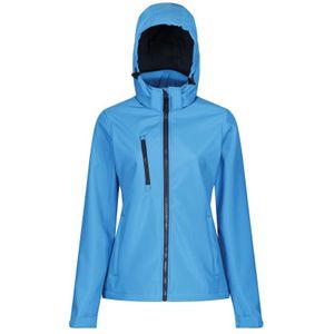 Regatta Dames/dames Venturer 3-lagige Membraan Soft Shell Jacket (Frans Blauw/Zwaar)